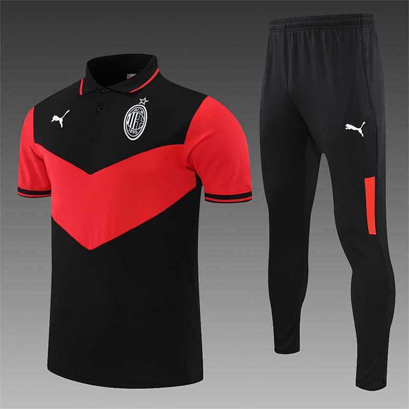 Polo AC Milan Noir