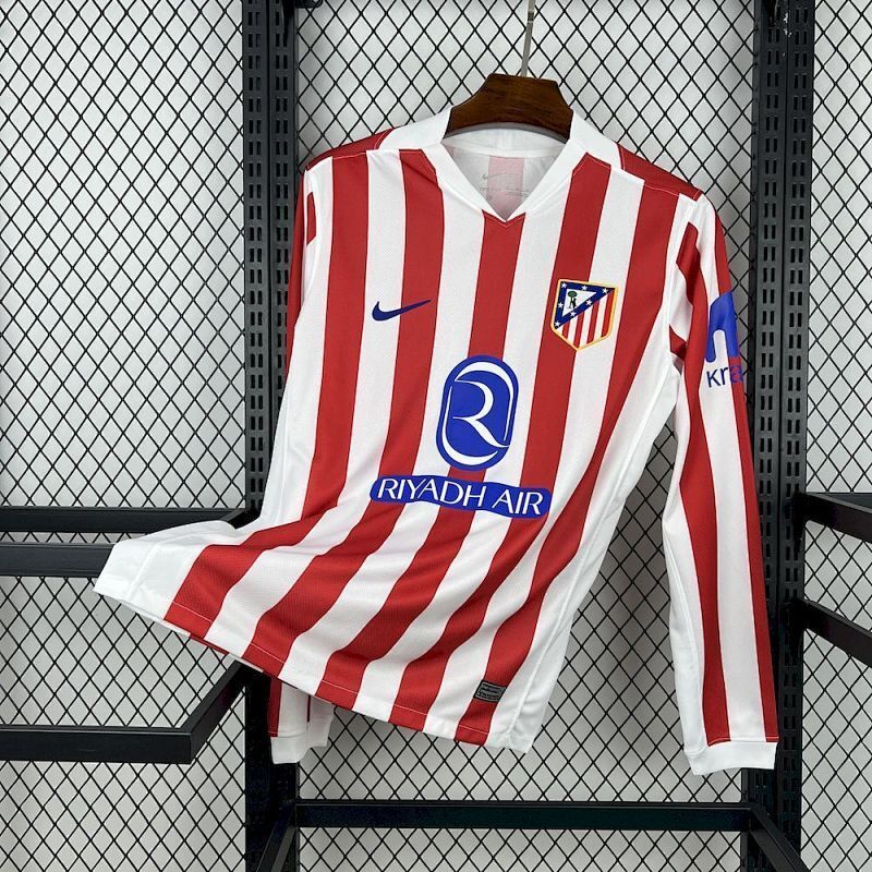 Maillot Atlético Madrid Domicile Manches Longues 25/26