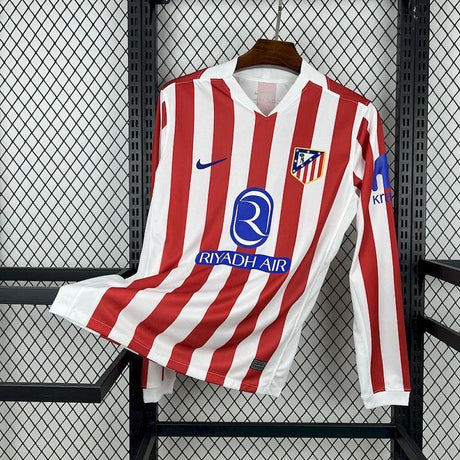 Maillot Atlético Madrid Domicile Manches Longues 25/26