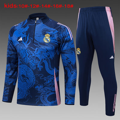 Real Madrid Long Sleeve Tracksuit 24/25