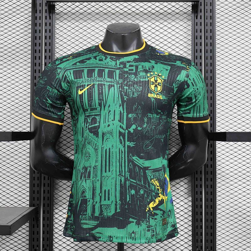 Maillot Brazil Church Édition spéciale Player Version 25/26