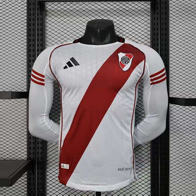 Maillot River Plate Domicile Manches Longues 25/26