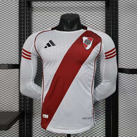 Maillot River Plate Domicile Manches Longues 25/26