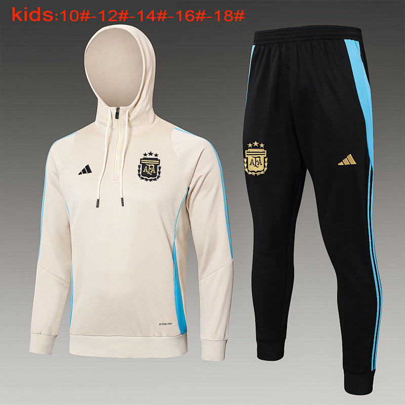 Maillot Argentina Hoodie Manches Longues 25/26