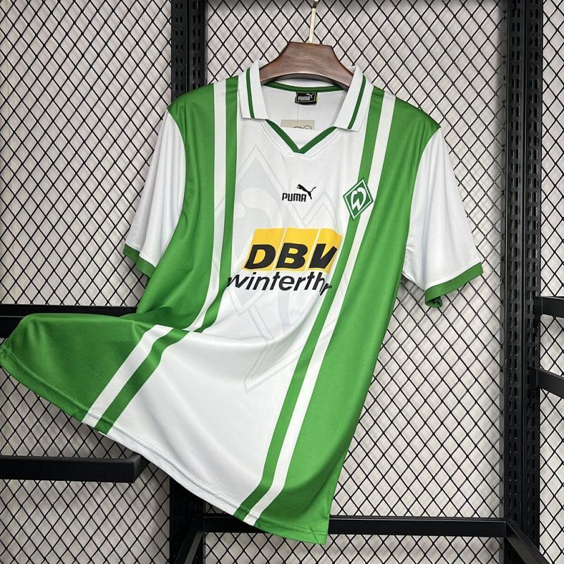 Maillot Werder Bremen Vintage Domicile Rétro 96/97