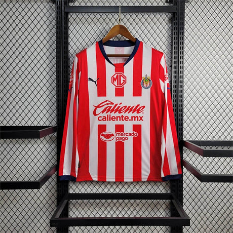 Maillot Chivas Domicile Manches Longues 24/25