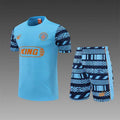 Maillot Manchester City Bleu Prématch 22/23