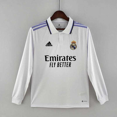 Maillot Real Madrid Domicile Manches Longues 22/23