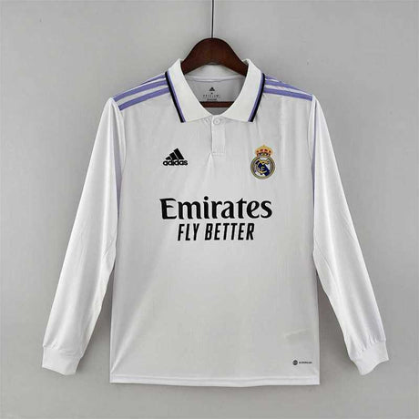 Maillot Real Madrid Domicile Manches Longues 22/23