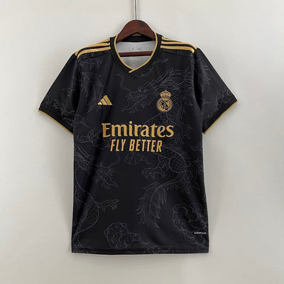 Maillot Real Madrid Dragon Noir Édition spéciale 23/24
