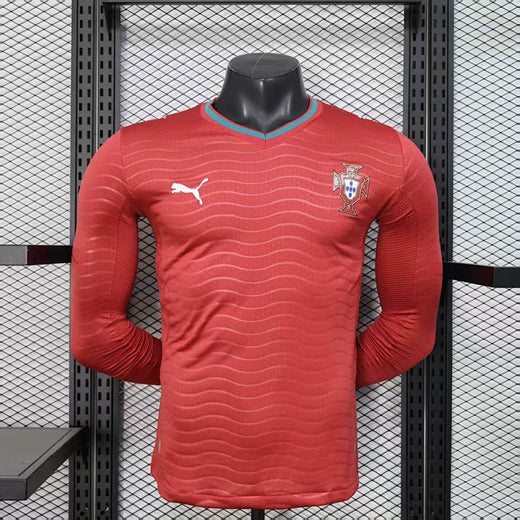 Maillot Portugal T Domicile Manches Longues 2026