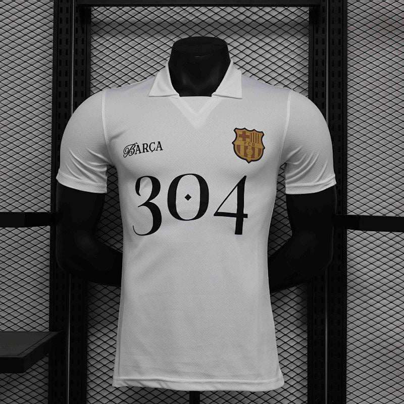 Maillot FC Barcelone Blanc Édition spéciale Player Version 24/25