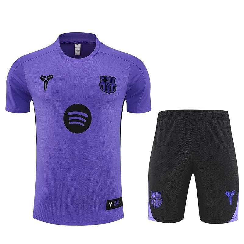 Ensemble FC Barcelone Violet Prématch 25/26