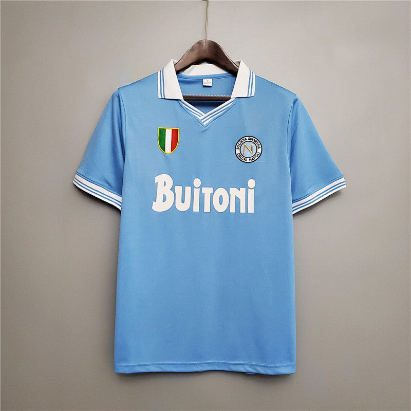 Maillot Naples Domicile 86/87