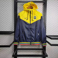 Coupe-vent Brazil Yellow Navy 25/26