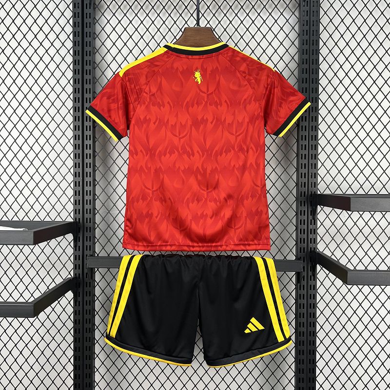 Maillot Belgique Domicile Enfant Coupe du Monde 2026