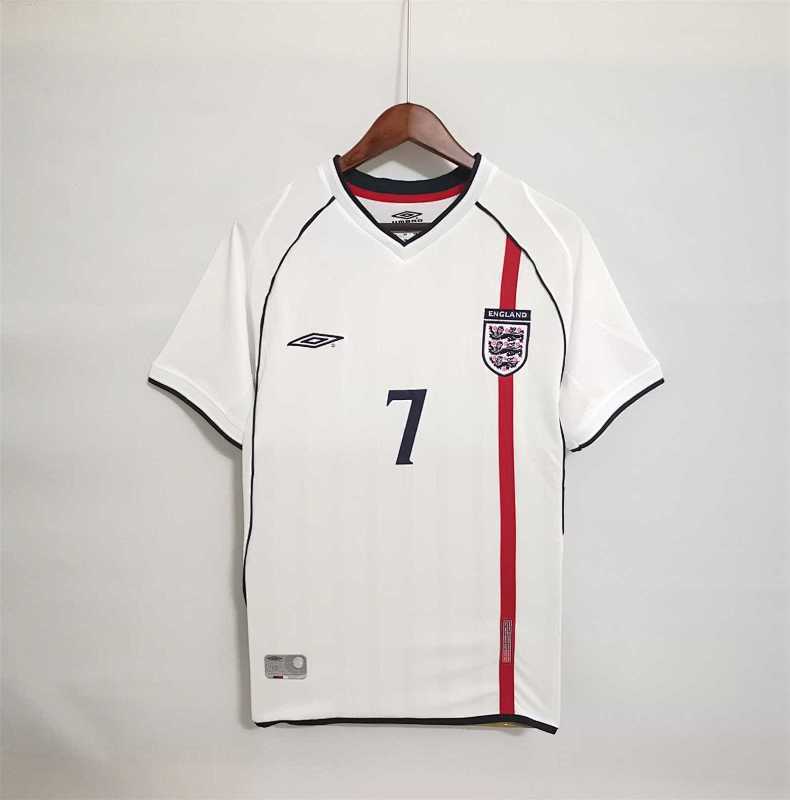 Maillot England Domicile Rétro 2002
