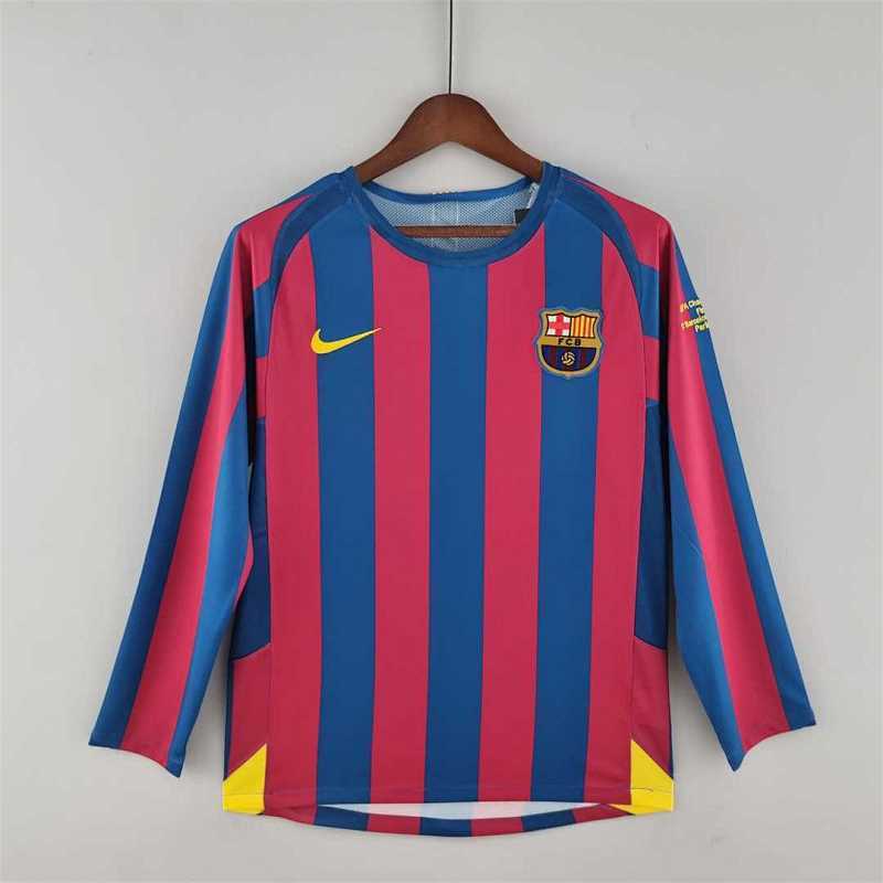 Maillot FC Barcelone Domicile Rétro 2005/06
