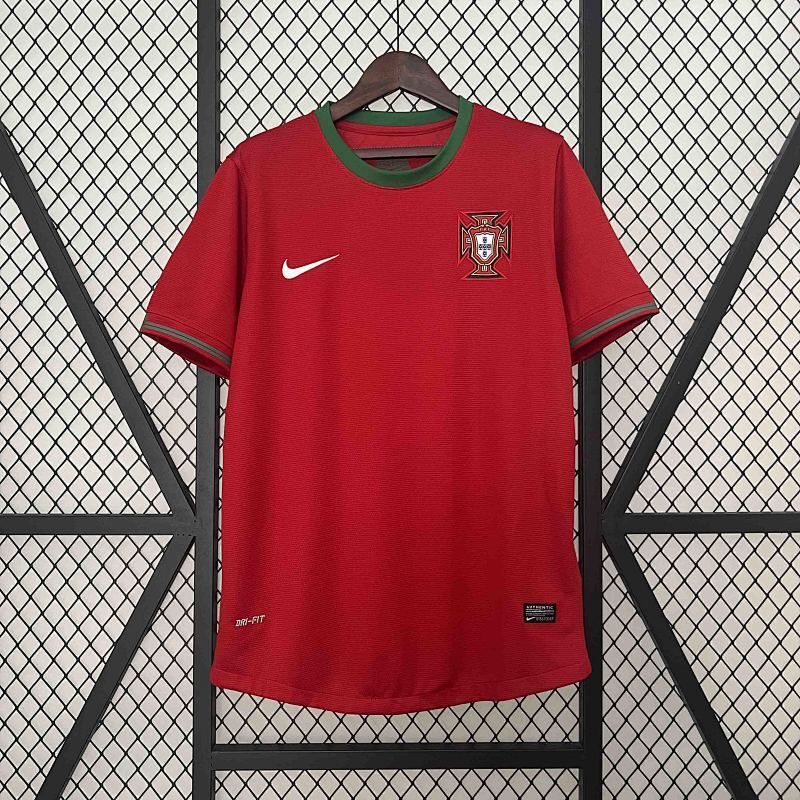 Maillot Portugal Vintage Domicile Rétro 2012