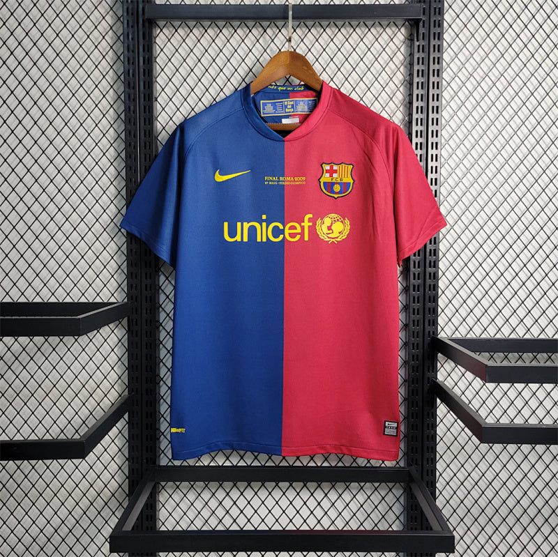 Maillot FC Barcelone Domicile Rétro 2008/09