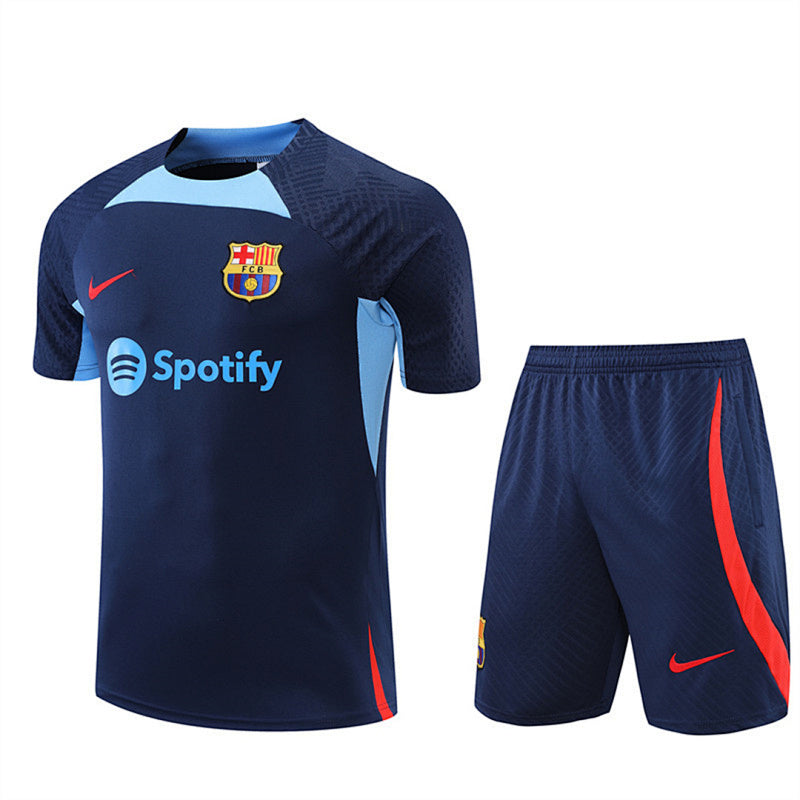 Ensemble FC Barcelone Bleu roi&Bleu Prématch 22/23