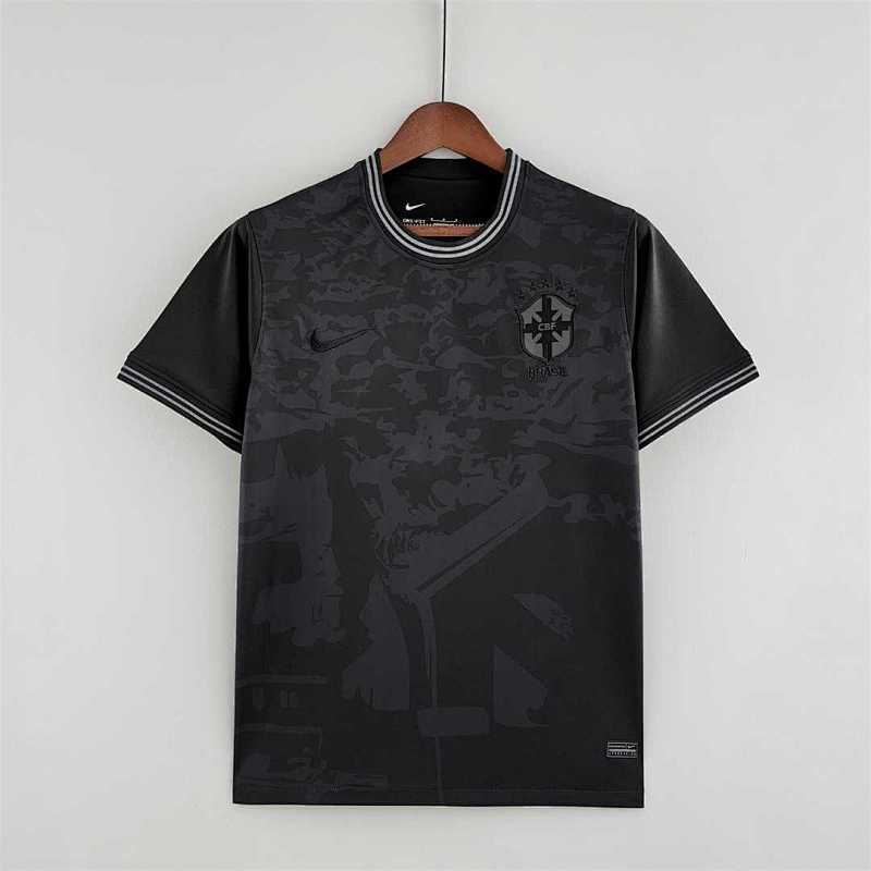 Maillot Brésil Noir 2022