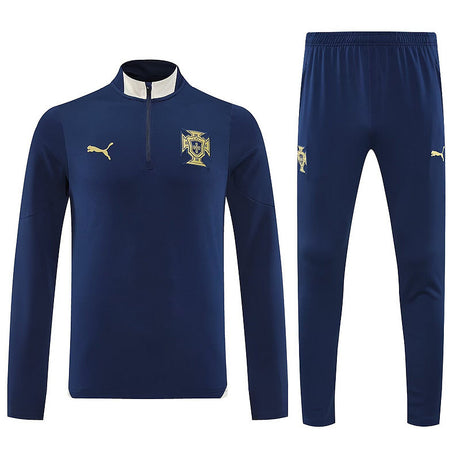 Maillot Portugal Navy Sweatshirt Prématch 25/26