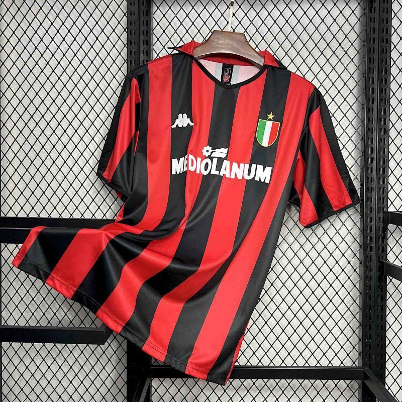 Maillot AC Milan Domicile Rétro 88/89