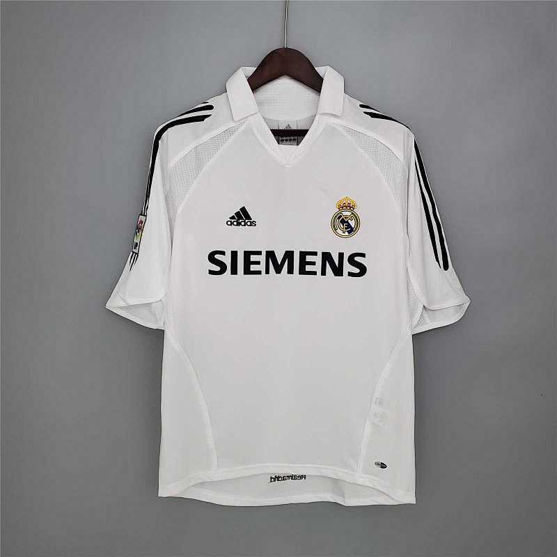 Maillot Real Madrid Domicile Rétro 2005/06