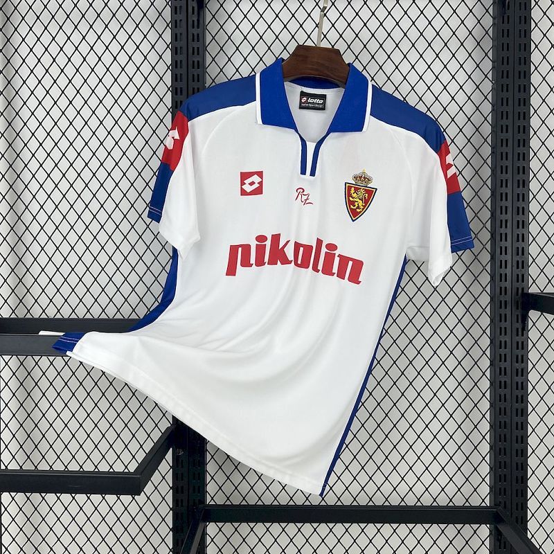 Real Saragosse Home Retro Jersey 2004/05