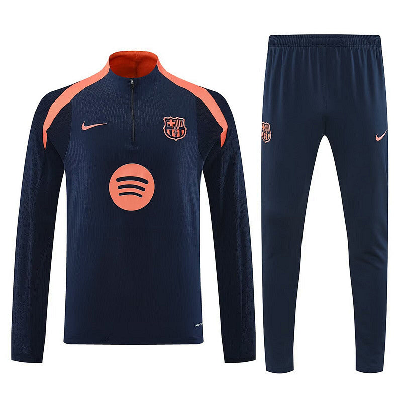 Survêtement FC Barcelone Marine&Orange 25/26