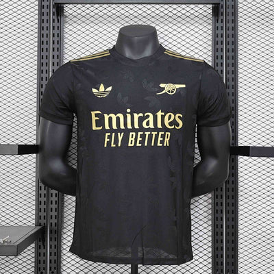 Arsenal Black Player Version Jersey 24/25