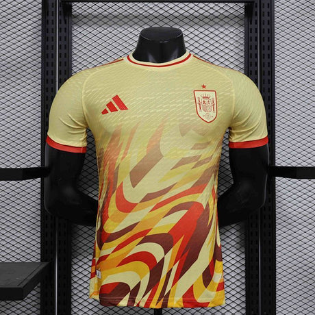Maillot Espagne Yellow Sport Édition spéciale Player Version 2024