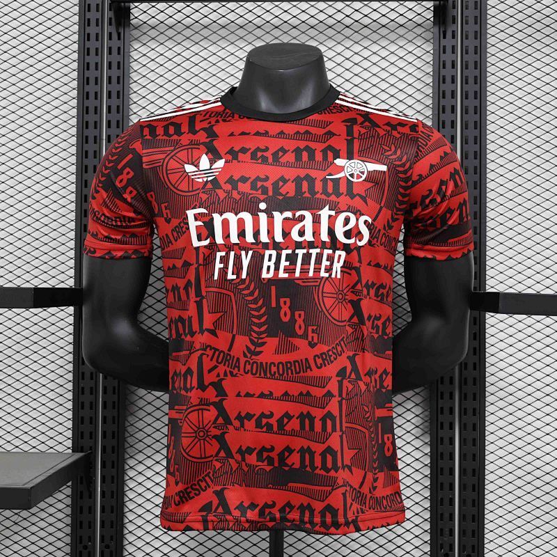 Maillot Arsenal Rouge Player Version 24/25