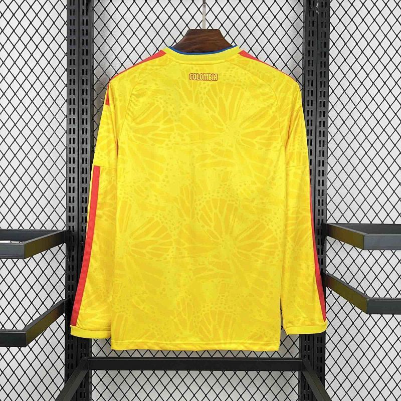 Maillot Colombie Domicile Manches Longues Coupe du Monde 2026