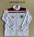Maillot Angleterre Blanc Rétro 1980