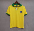 Maillot Brazil yellow Domicile Rétro Vintage