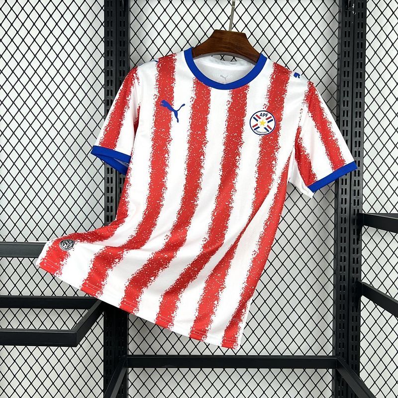 Paraguay Home World Cup Jersey 2026