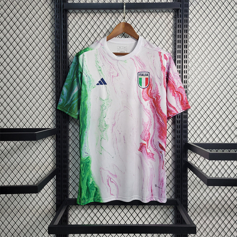 Maillot Italy uniform pink Pre-Match 25/26