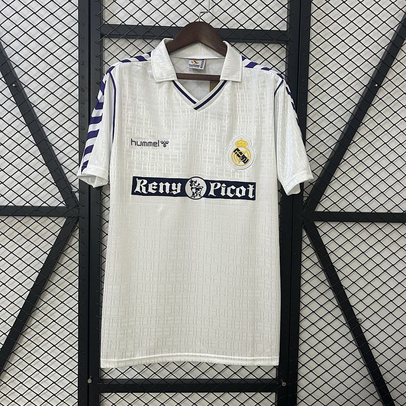 Maillot Real Madrid Domicile Rétro 89/90