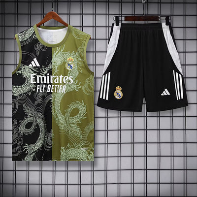 Camiseta sin Mangas Real Madrid Verde&Negro 25/26