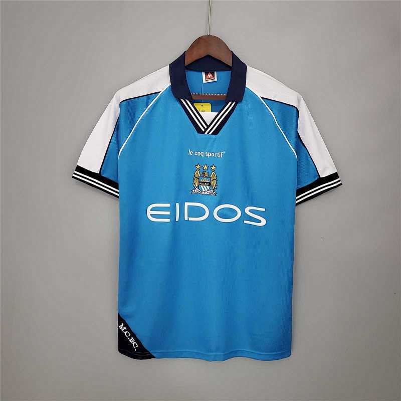 Maillot Manchester City Domicile Rétro 1999/01