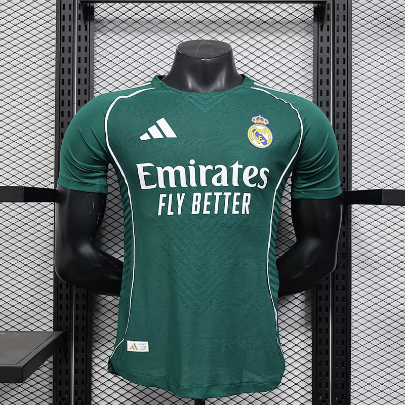 Maillot Real Madrid Vert Player Version 25/26