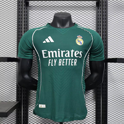 Maillot Real Madrid Vert Player Version 25/26