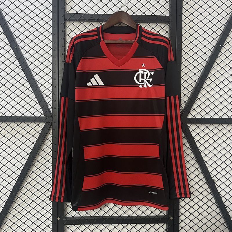 Maillot Flamengo Domicile Manches Longues 25/26