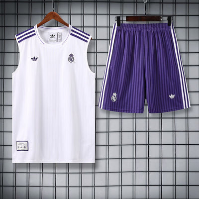 Real Madrid White Tank Top 25/26