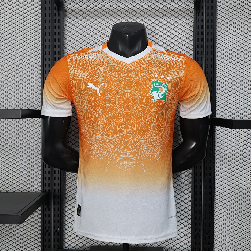 Camiseta Côte d’Ivoire Naranja Pre-Partido 2026
