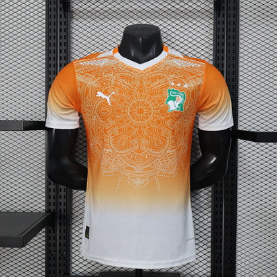 Maillot Côte d’Ivoire Orange Prématch 2026