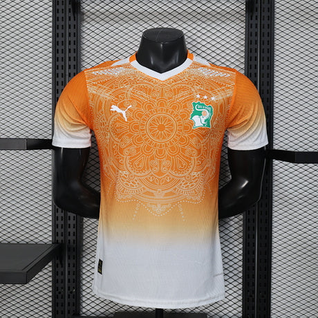 Maillot Côte d’Ivoire Orange Prématch 2026
