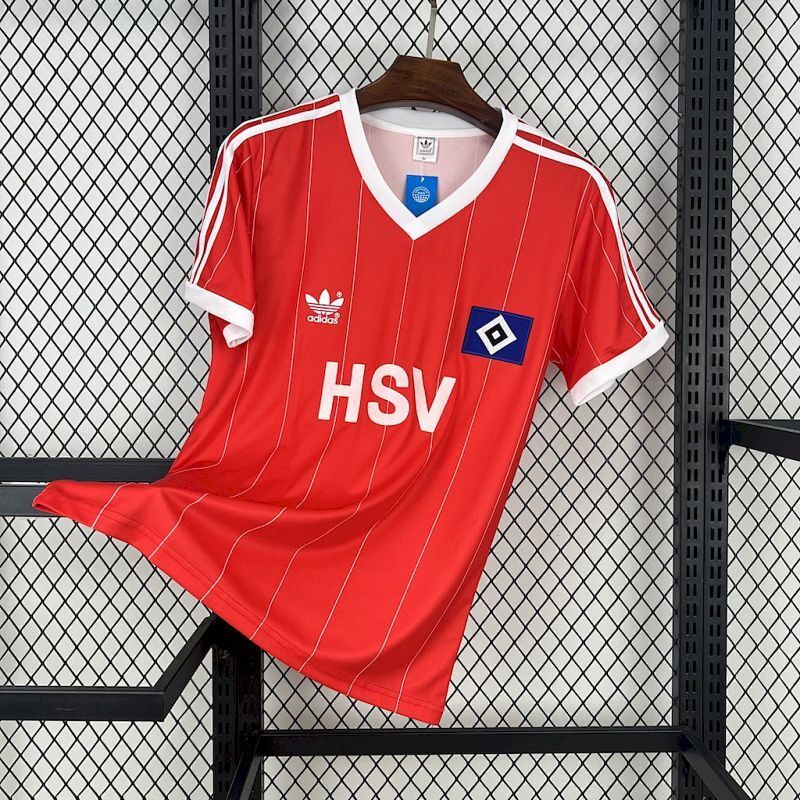 Maillot Hamburger SV Vintage Extérieur Rétro 83/84
